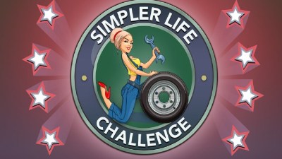 BitLife Simpler Life challenge Logo