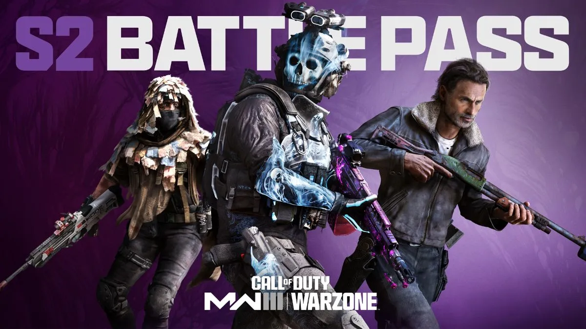 Call of Duty MW3 Battle pass image for season 2.