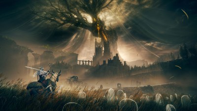 A field of ghostly graves in Elden Ring: Shadow of the Erdtree