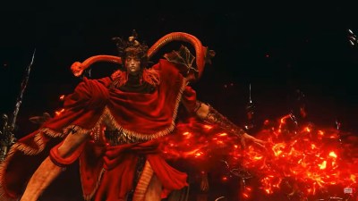 Messmer using a flame attack in the dlc trailer