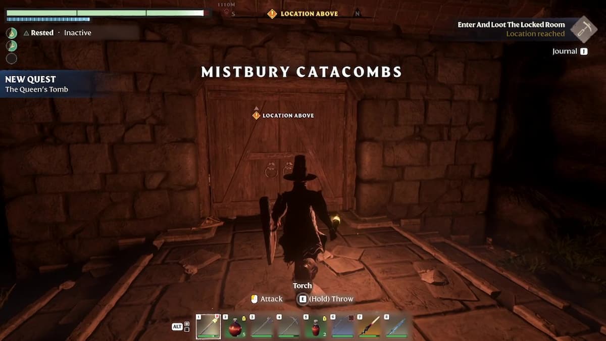 Discovering Mistbury Catacombs