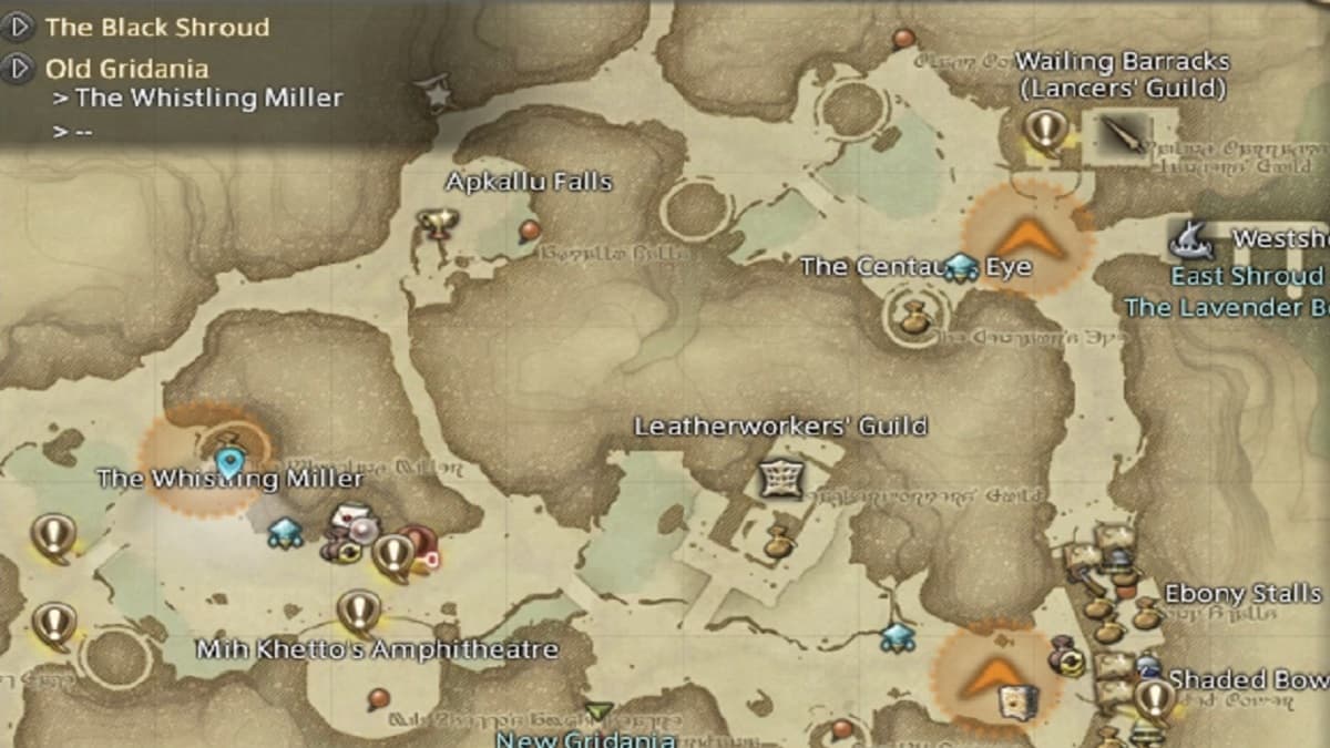 All about Heart quest location map