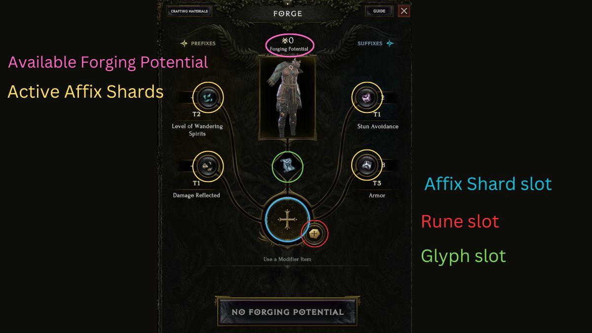 Last Epoch Crafting Guide: How Affix Shards, Runes, and Glyphs Work