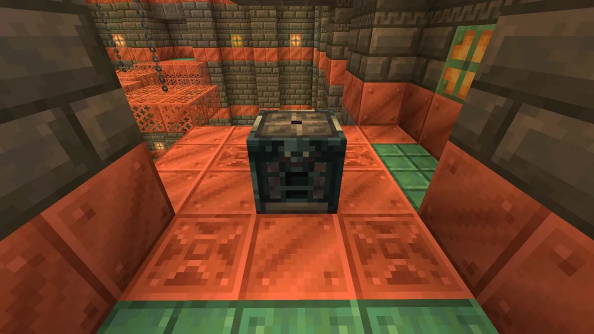 Loot Vault in the Trial Chambers of Minecraft