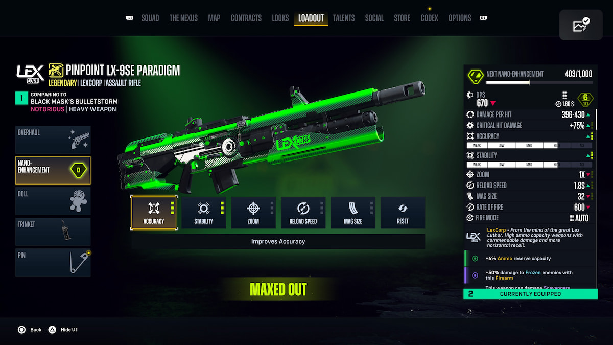 a green colored assault rifle