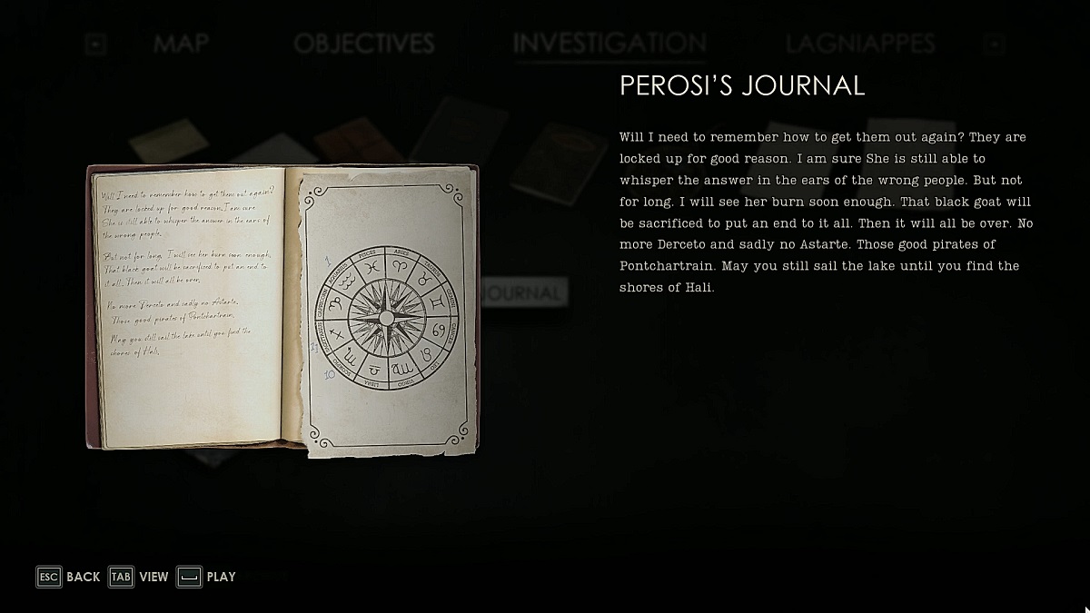 Perosi's Journal