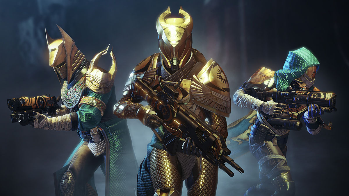 Guardians wearing Trials of Osiris armor in Destiny 2
