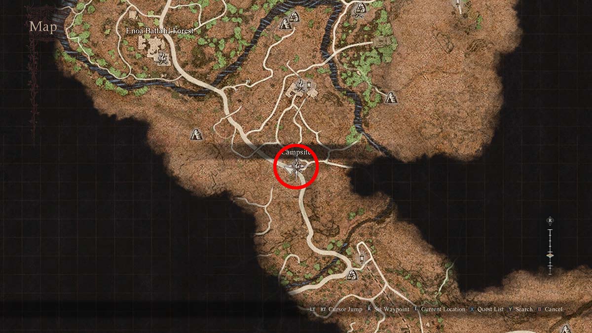 The location of the oxcart attack in Mercy Among Thieves in Dragon's Dogma 2