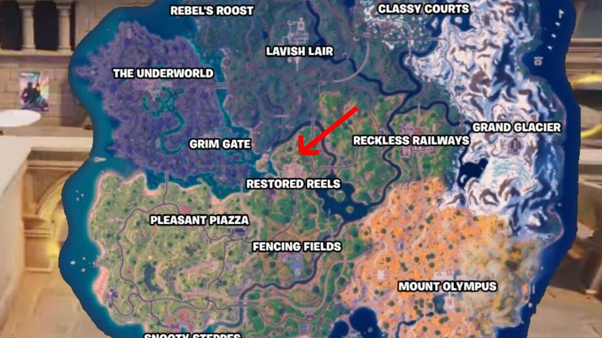 test of agility location in fortnite