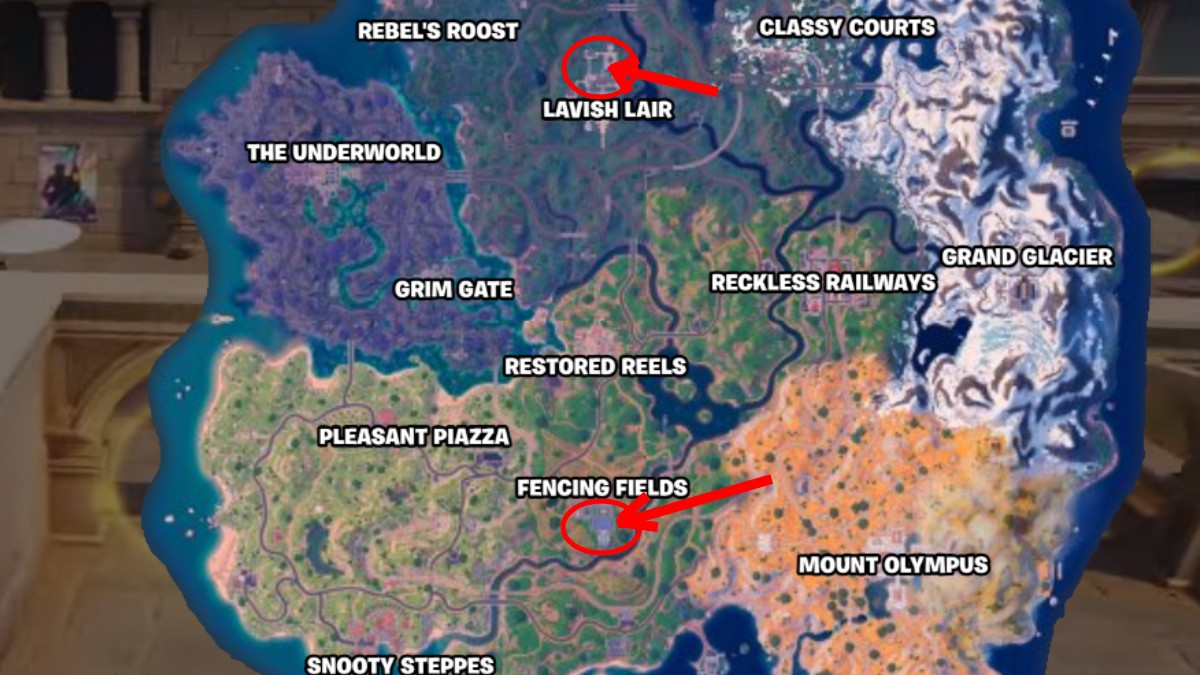 test of strength location in fortnite