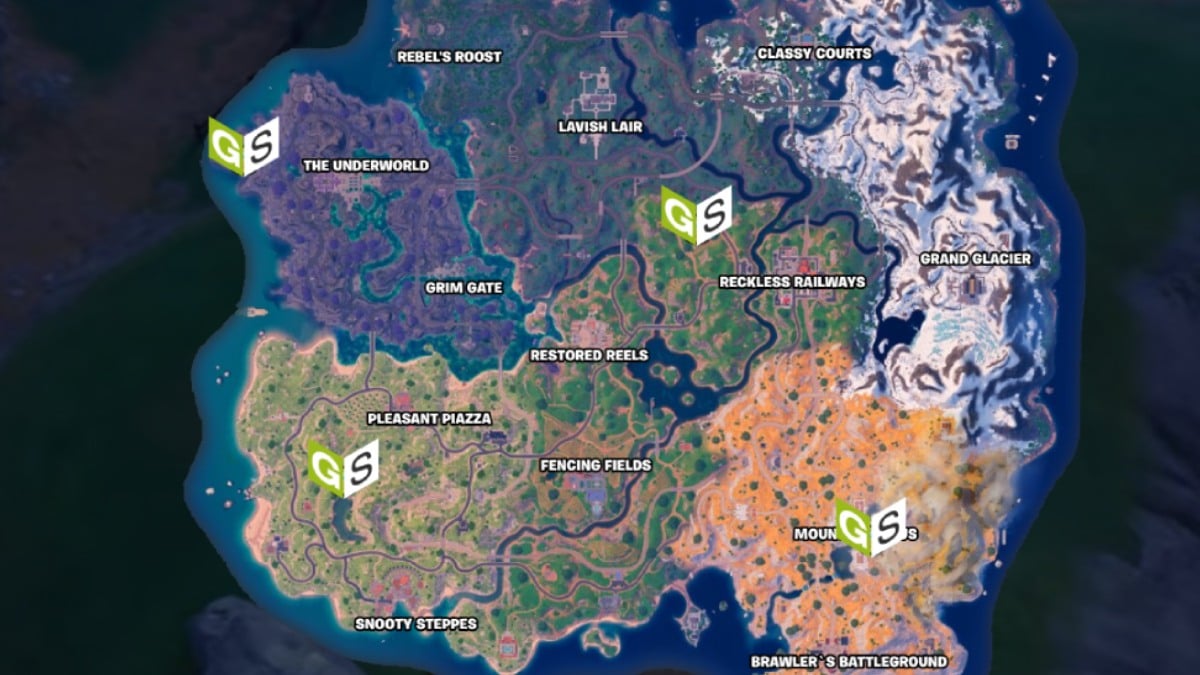 all scrying pool locations in fortnite
