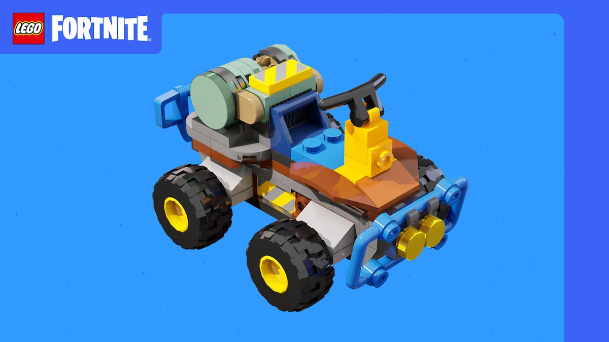 small LEGO car convertible