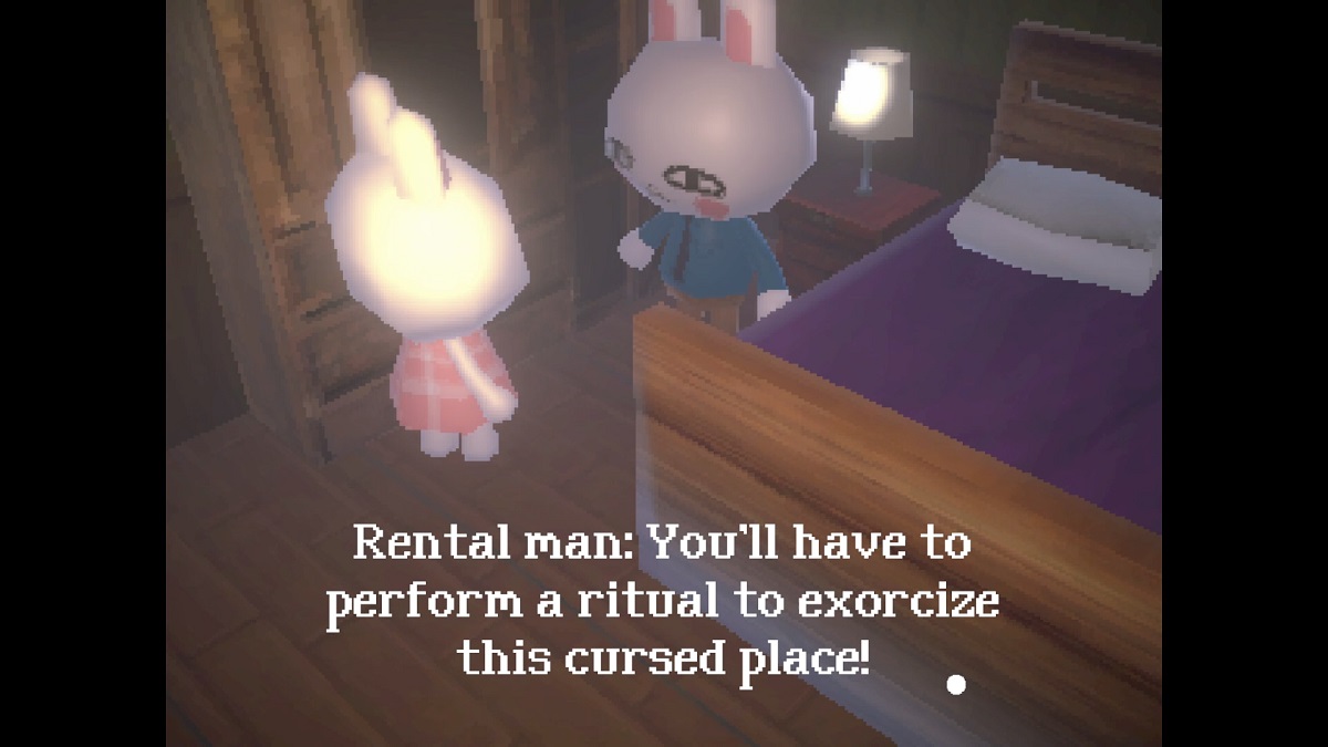 Rental man requests you perform a ritual to cleanse the house