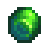Green oval egg