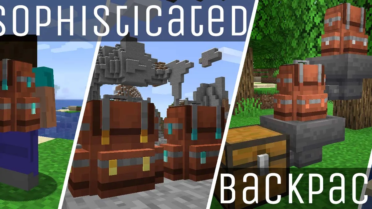 Sophisticated backpacks in Minecraft