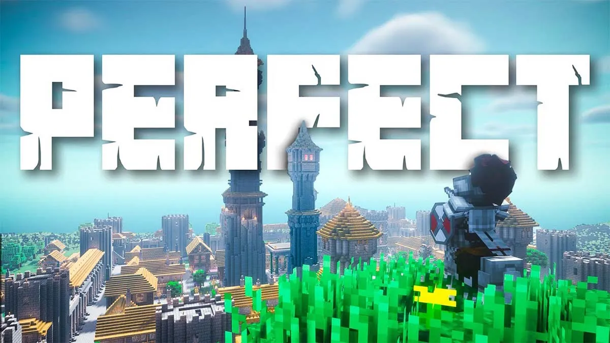 Perfect mod's official title screen