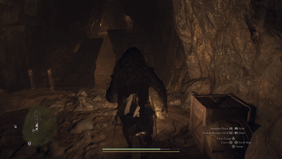 thief jumping through a platforming puzzle in dragons dogma 2