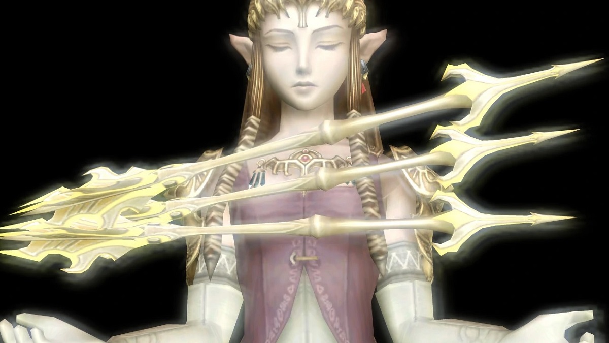 Twilight Princess Zelda with Light Arrows
