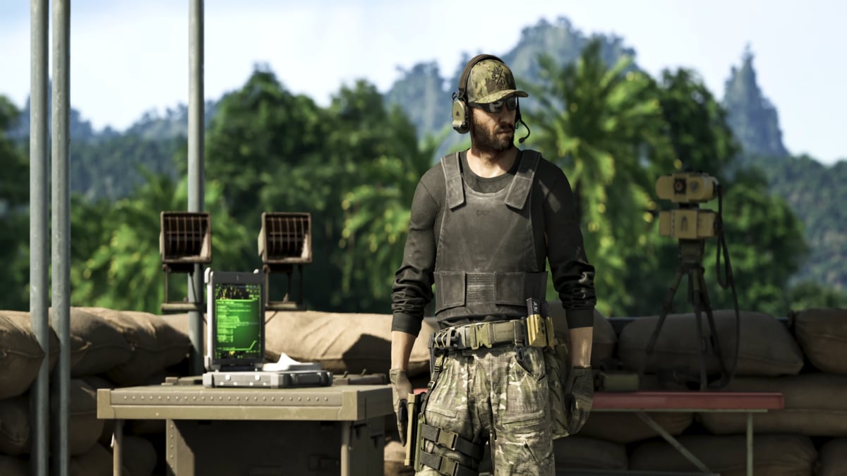An in-game screenshot from official Gray Zone Warfare trailer.