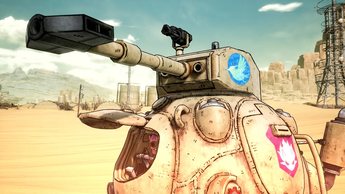Decals from the Sand Land digital deluxe upgrade pack