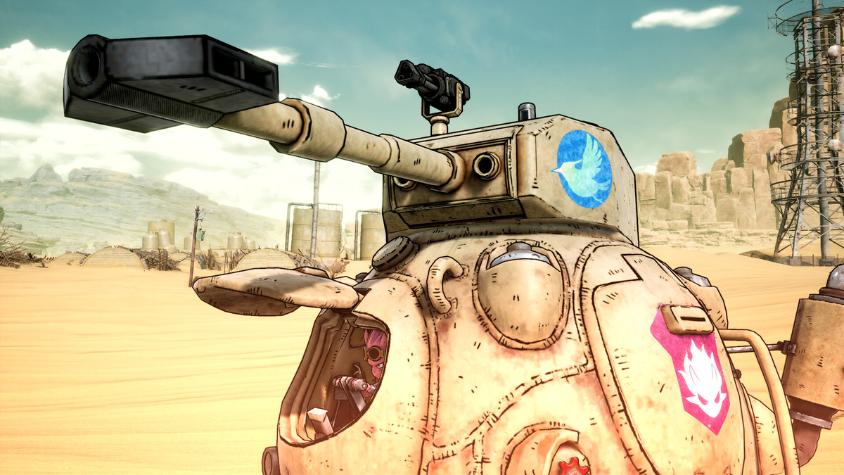 Decals from the Sand Land digital deluxe upgrade pack