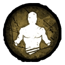 Endurance status effect icon for Survivors in Dead by Daylight