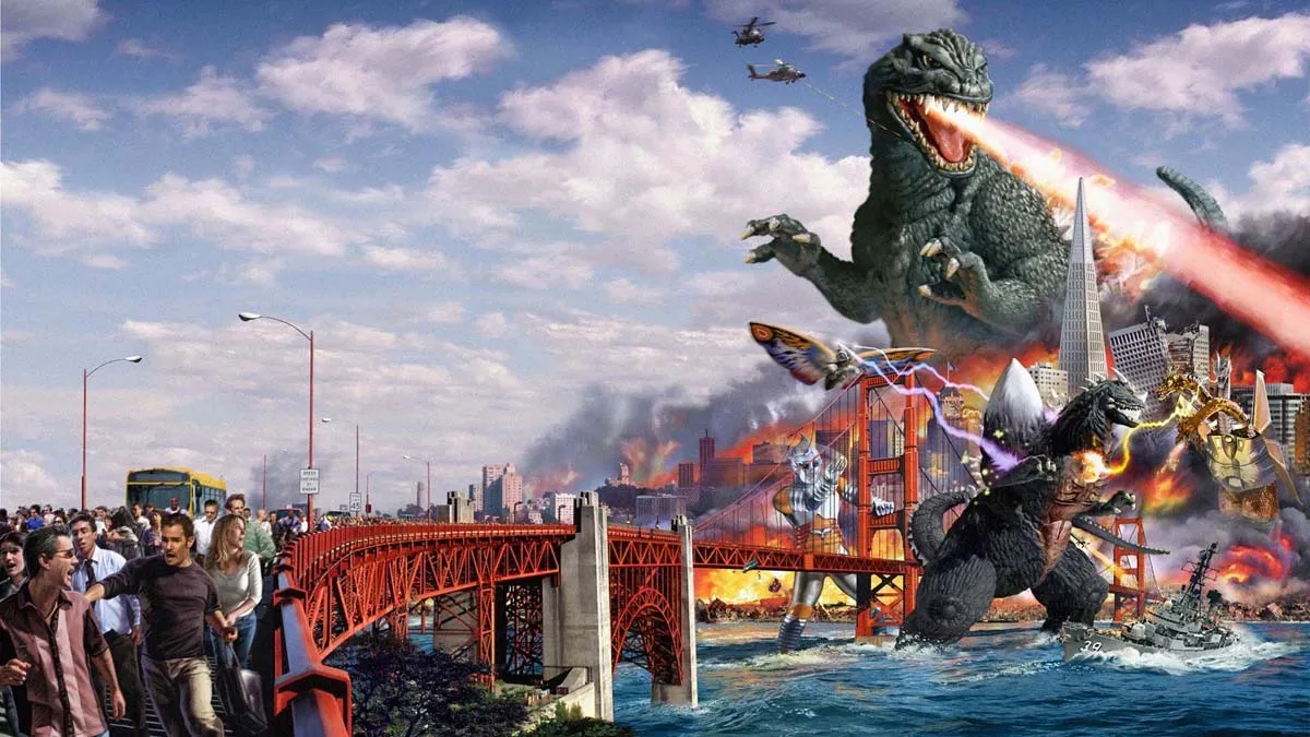 Godzilla: Save the Earth official key art