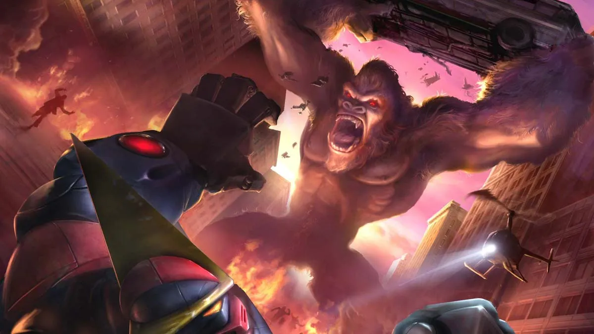 King Kong attacks in War of the Monsters