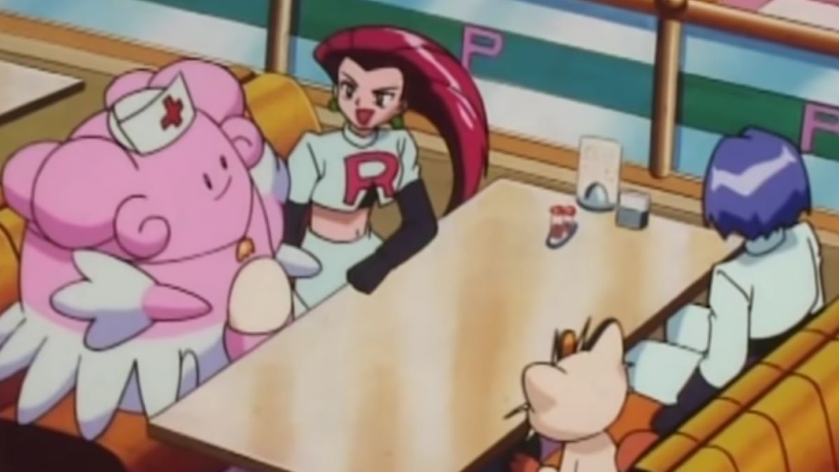 Blissey with Team Rocket in Pokemon anime