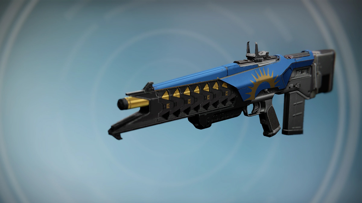 The Blind Perdition Pulse Rifle from Destiny 1