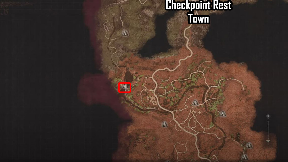dragons dogma 2 gorechimera location in checkpoint rest town