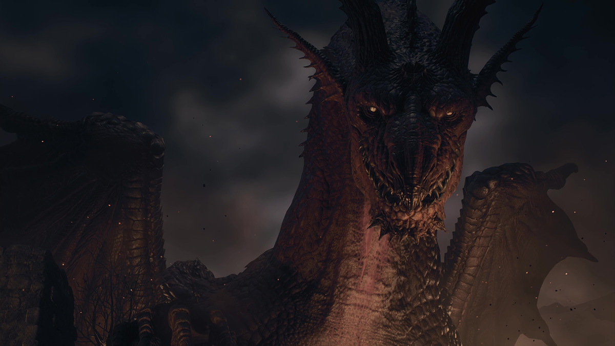 The eponymous dragon of Dragon's Dogma 2