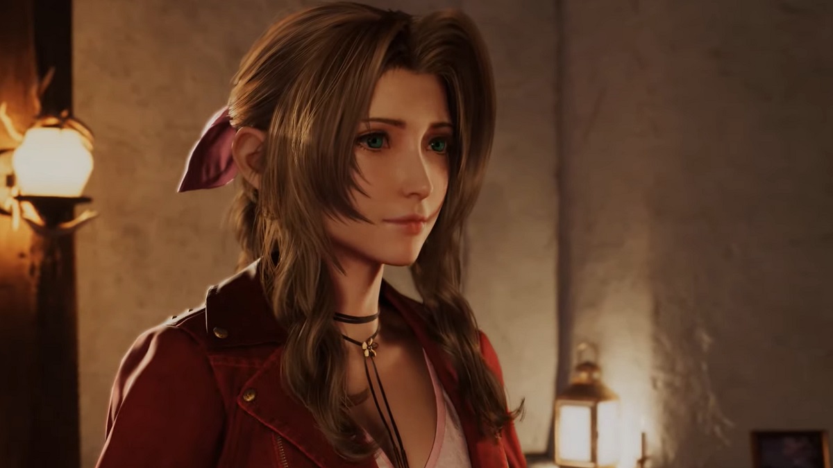 Aerith meets Zack's parents in Gongaga