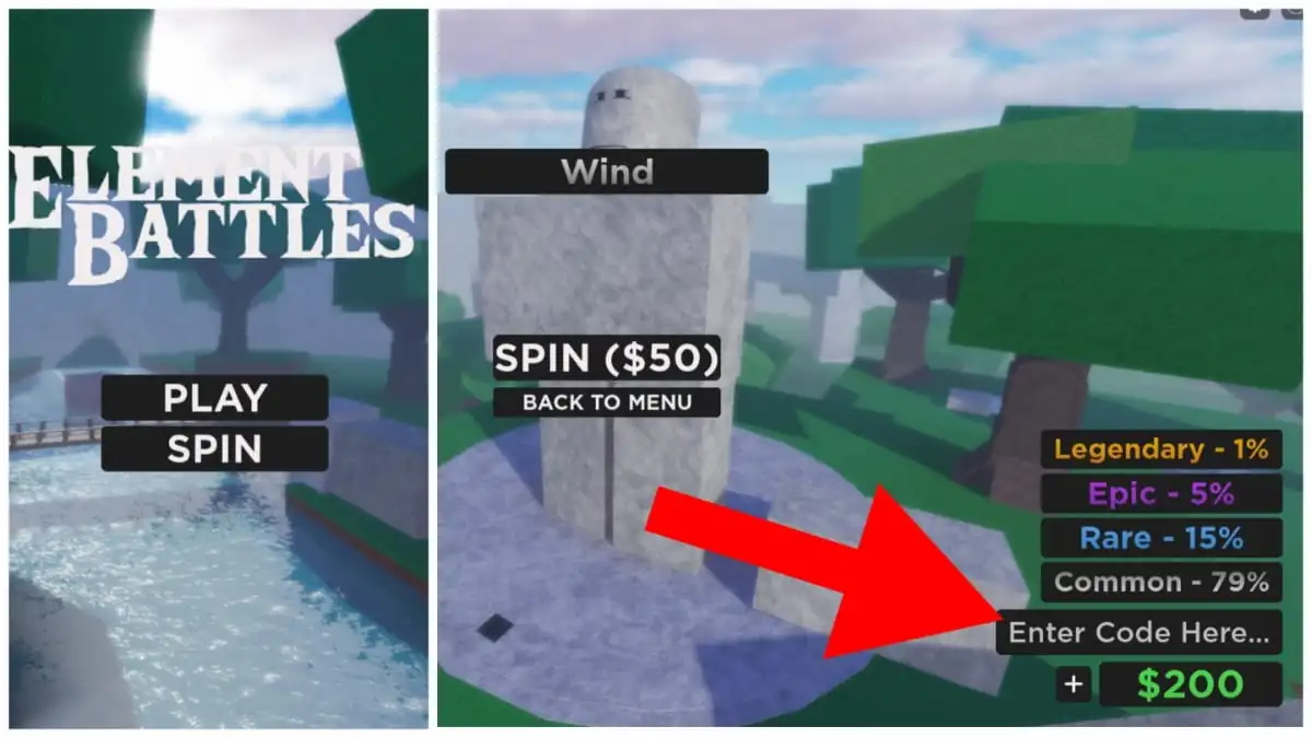 How to redeem Element Battles codes