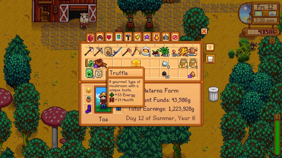Stardew Valley Truffle Farming Guide GameSkinny