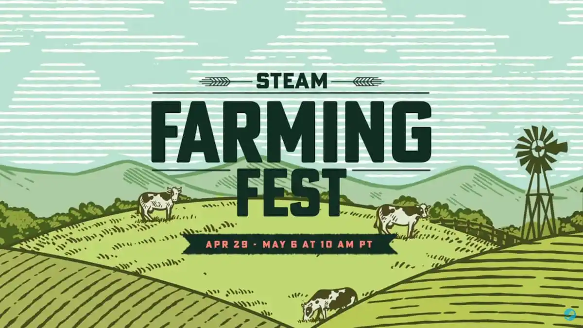 Steam Farming Fest event banner.
