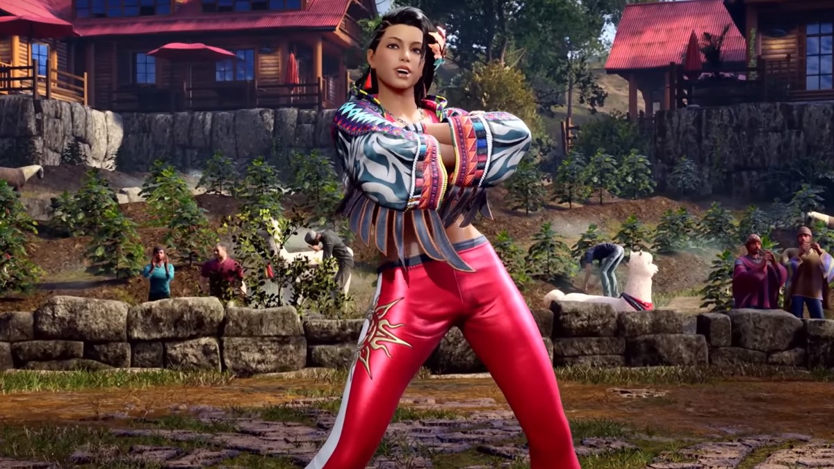 Azucena with her arms crossed in Tekken 8