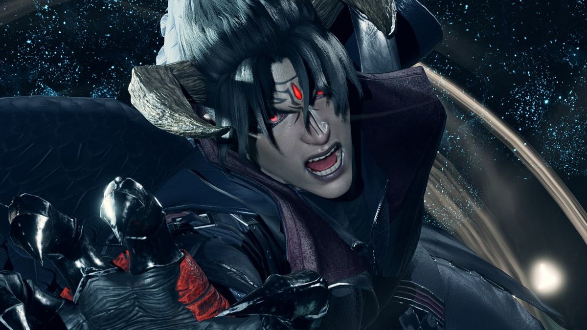Devil Jin attacking the camera in Tekken 8.