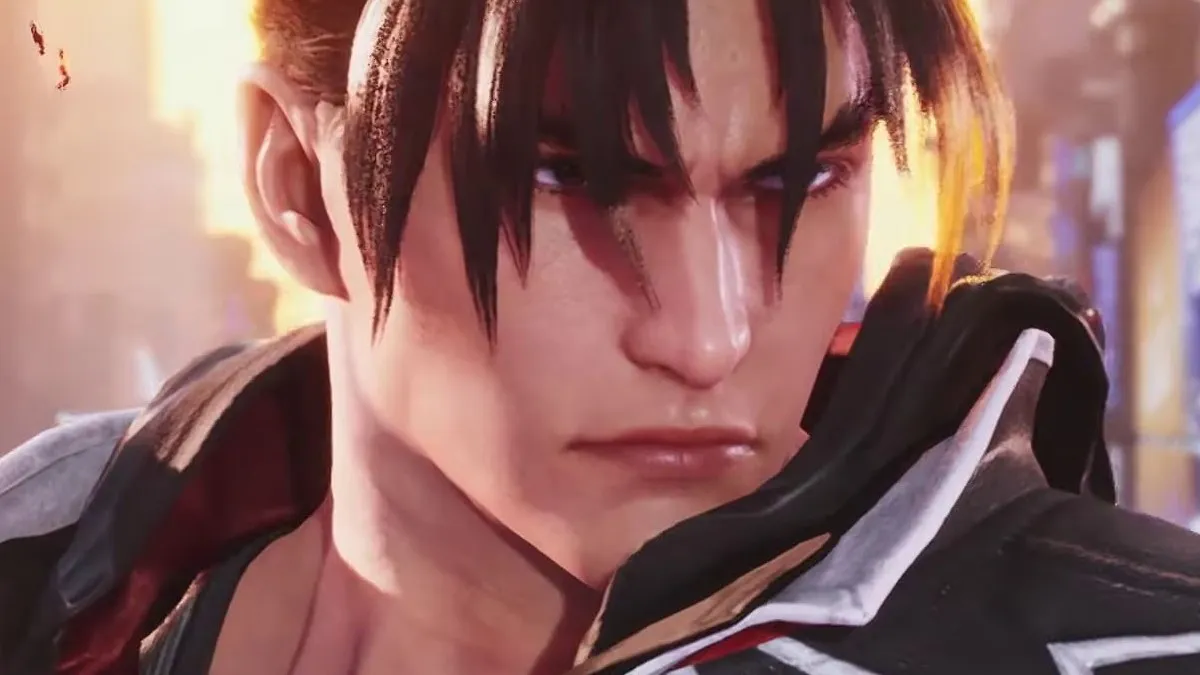 Jin looking forward in Tekken 8