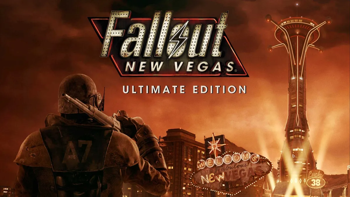 Fallout: New Vegas Ultimate edition poster.
