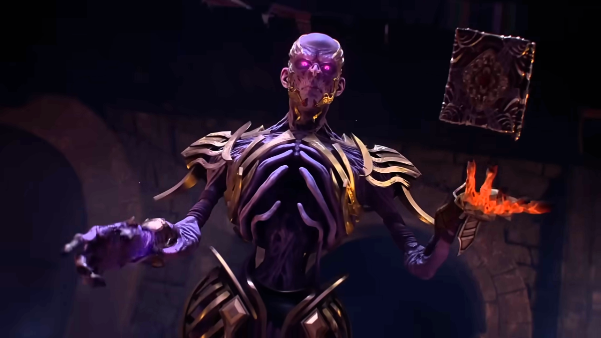 Vecna from the official chapter 32 trailer for Dead by Daylight