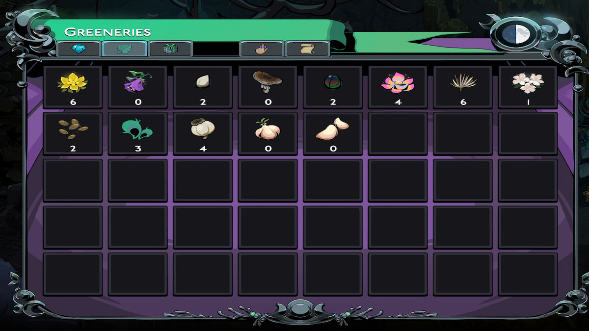 all seeds and flowers in hades 2