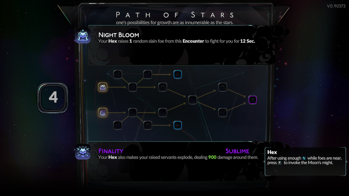 path of stars for upgrading hexes in hades 2
