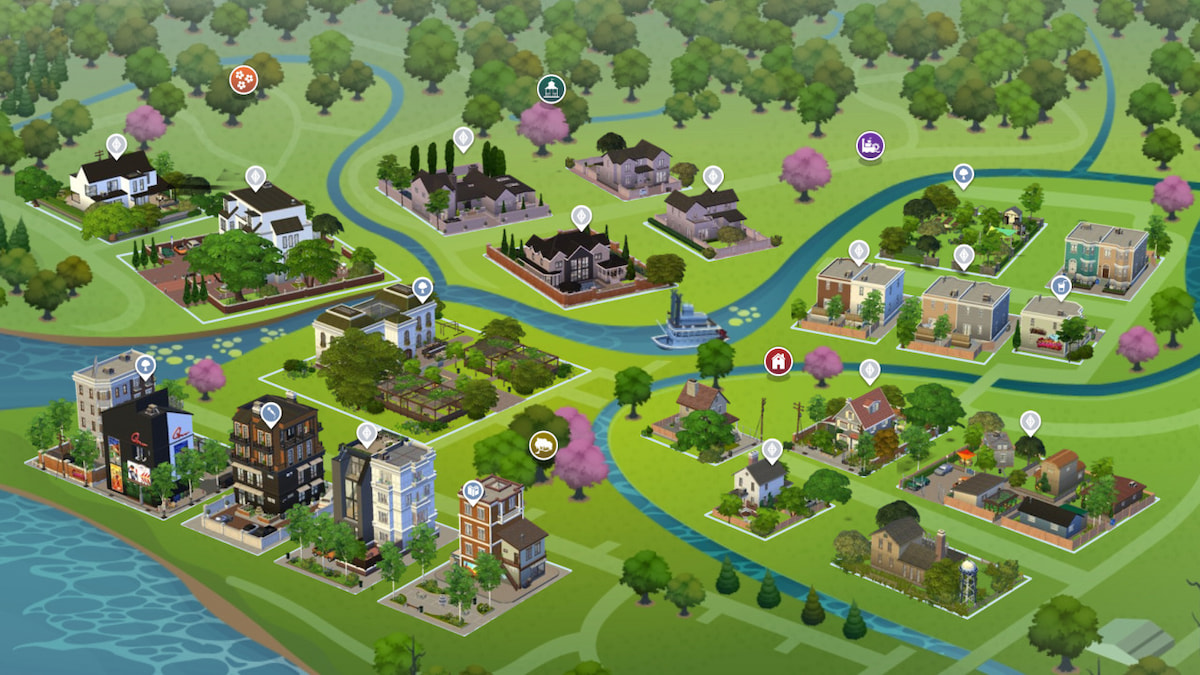 Willow Creek-Umgestaltung von Charly Pancakes 10 Jahre später, Speicherdatei für Sims 4