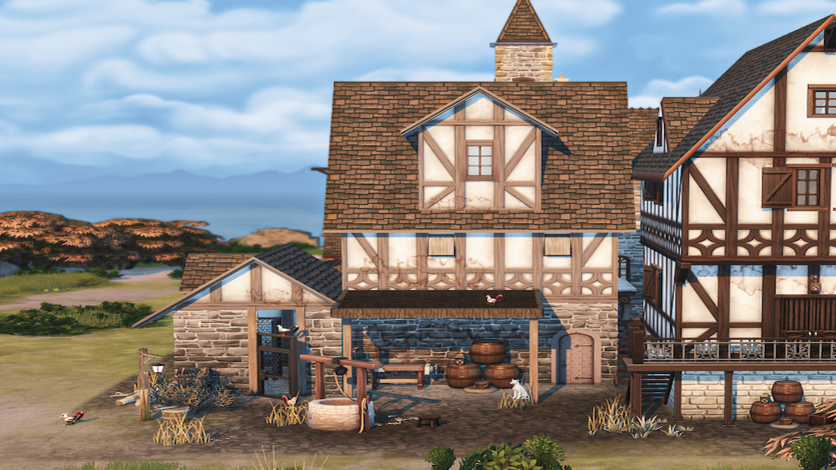 Brindleton renovation from Medieval save in Sims 4