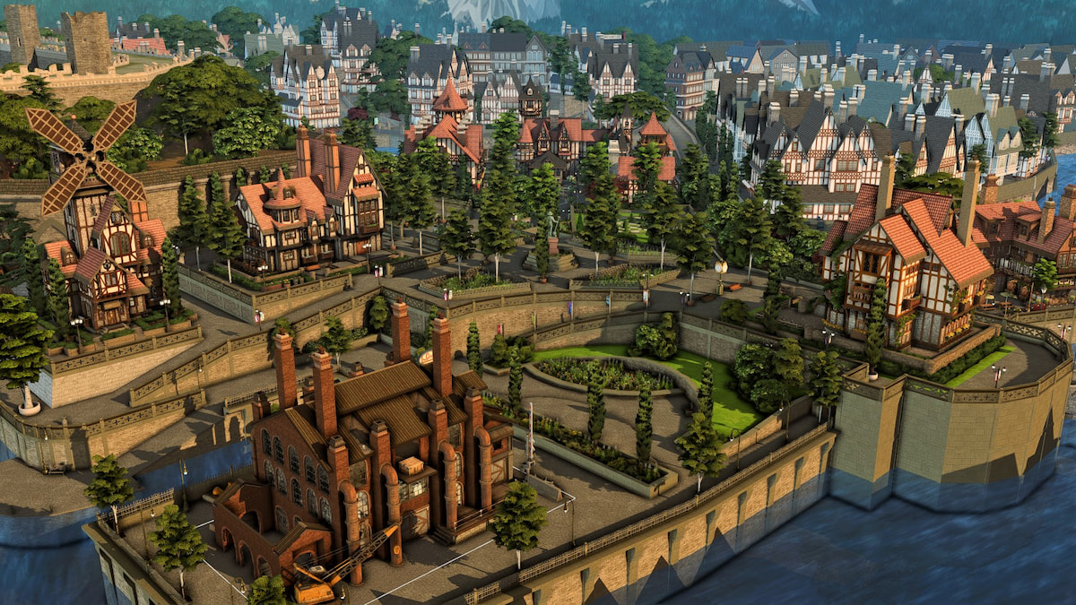 Ultimate Save Plumbob Kingdom for Sims 4 からのウィンデンブルクの変身