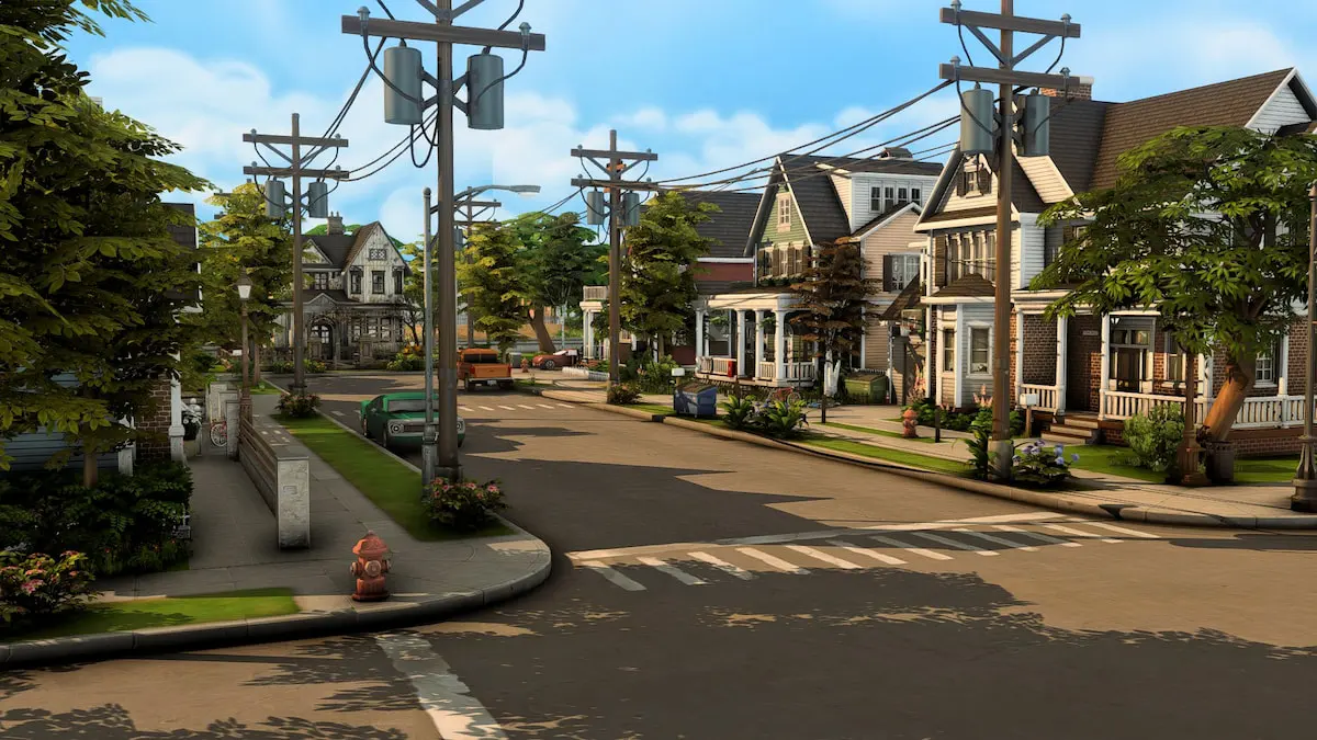 Willowcreek neighborhood renovated for Sims 4