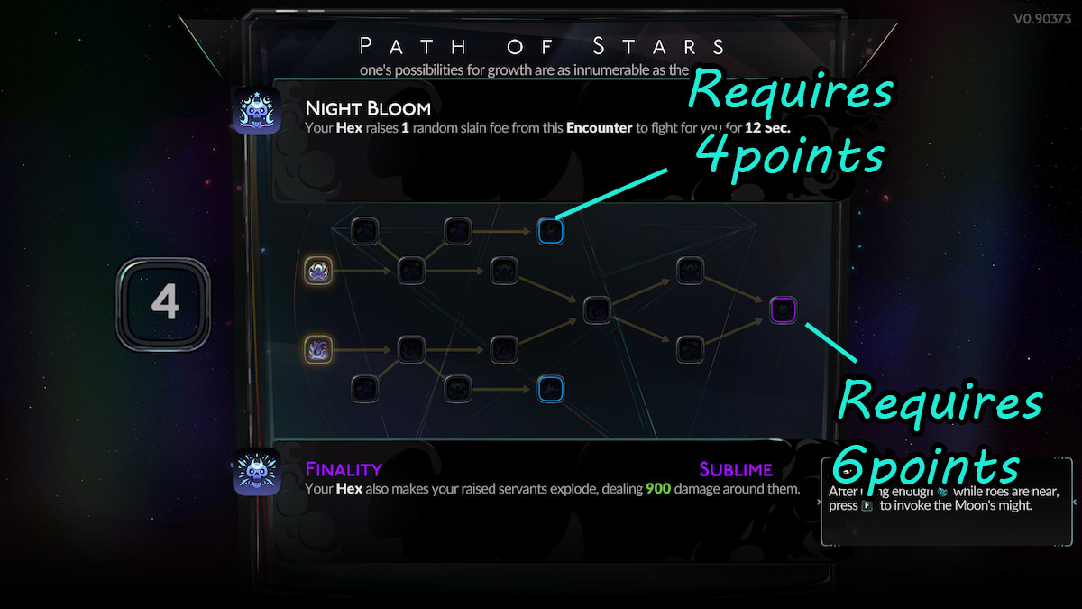 path of stars for upgrading hexes in hades 2