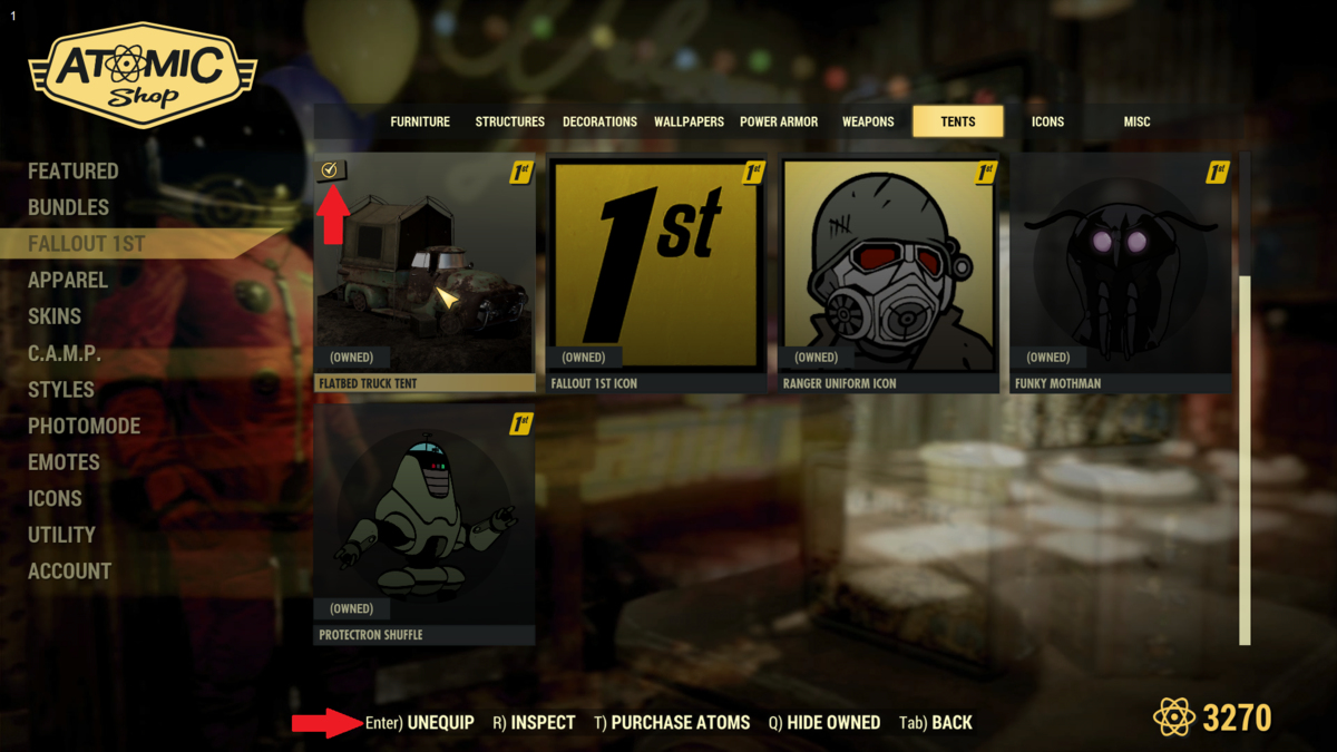 How to Change Survival Tent in Fallout 76 GameSkinny