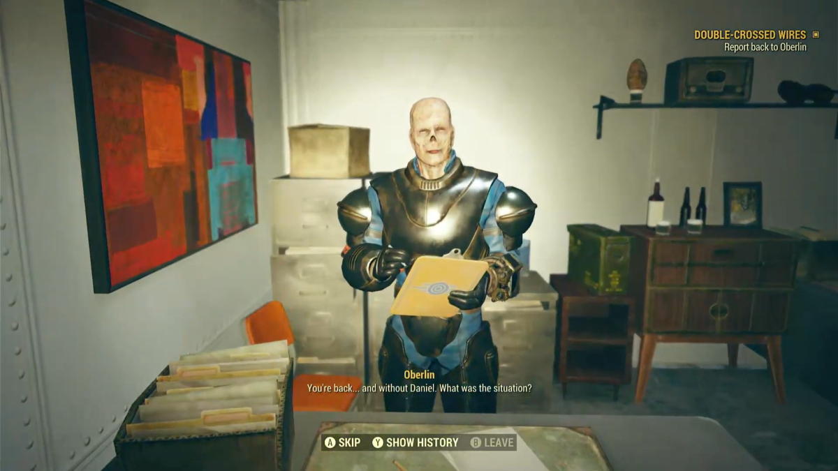 Should You Lie to Oberlin in Fallout 76? GameSkinny